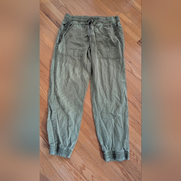 Zara Men's Olive Cargo Pants - Picture 1 of 5